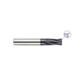 Multi Flute 20° Helix Long Length Fine Pitch Roughing Carbide X-Power Pro End Mills GM814 Series Plain Shank